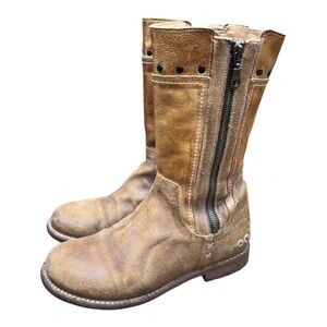 Bed Stu Brown Ankle Boots